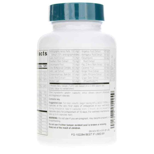 Wellness Formula Capsules, SNN